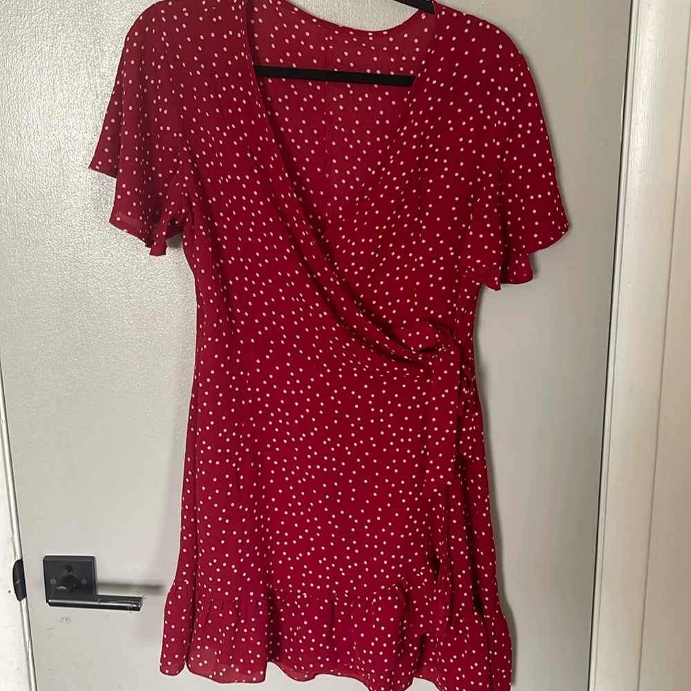 Unbrand wrap dress
